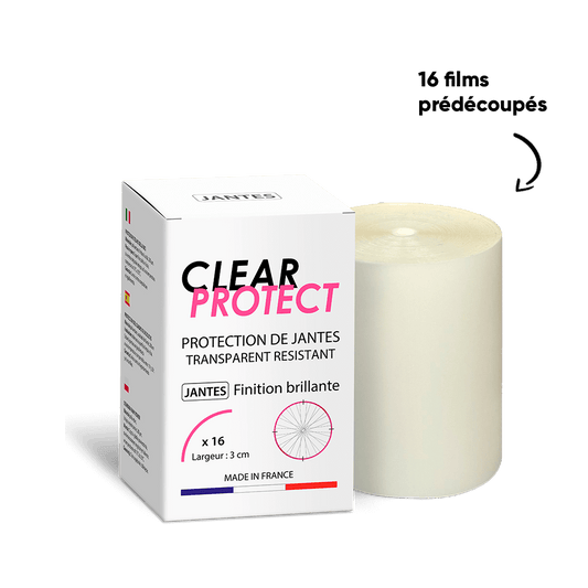 CLEARPROTECT Protezione adesiva lucida per cerchioni