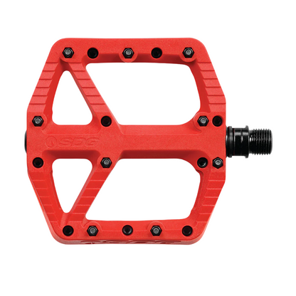 Pedali Piatti SDG COMP Composite Rosso