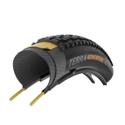 Pneumatico CONTINENTAL TERRA ADVENTURE TRAIL GRIP 700x55c Tubeless Ready Nero