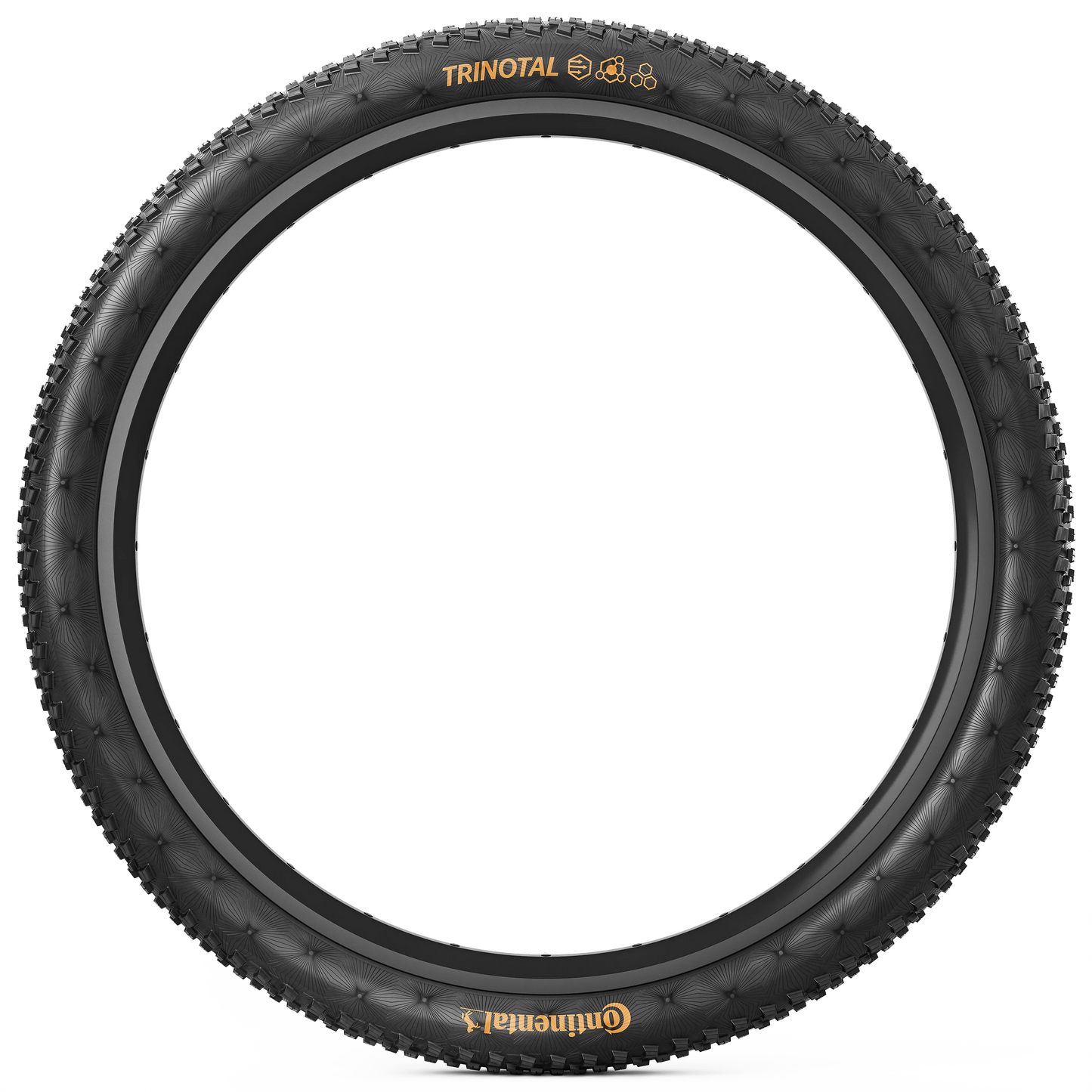 CONTINENTAL TRINOTAL Trail Rapid 29x2.40 Tubeless Ready Morbido Nero Copertoni