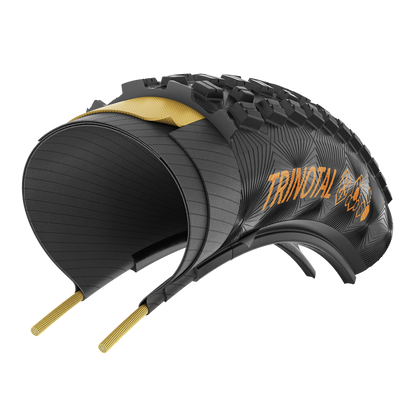 Pneumatico CONTINENTAL TRINOTAL Race Grip 29x2.40 Tubeless Ready Pieghevole Nero