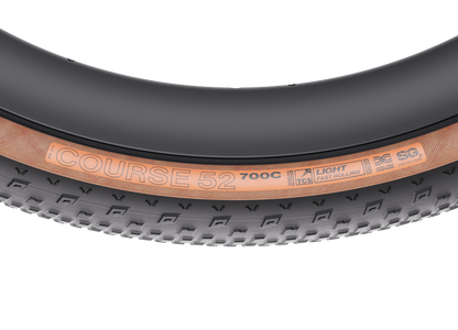 Pneumatico WTB COURSE 52 Tan - scritta sul fianco