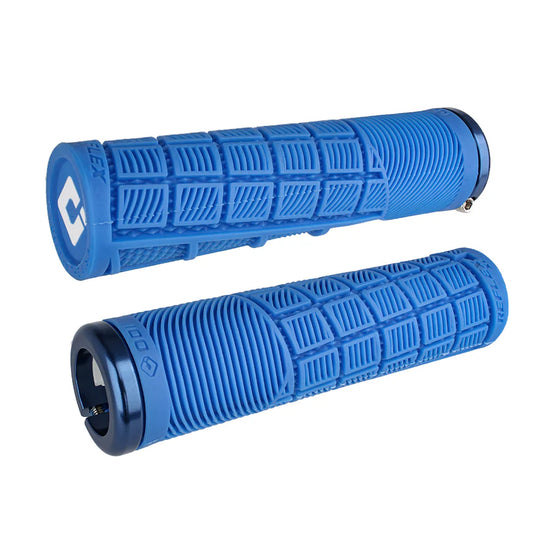 ODI REFLEX XL Manopole Lock-on 135 mm Blu