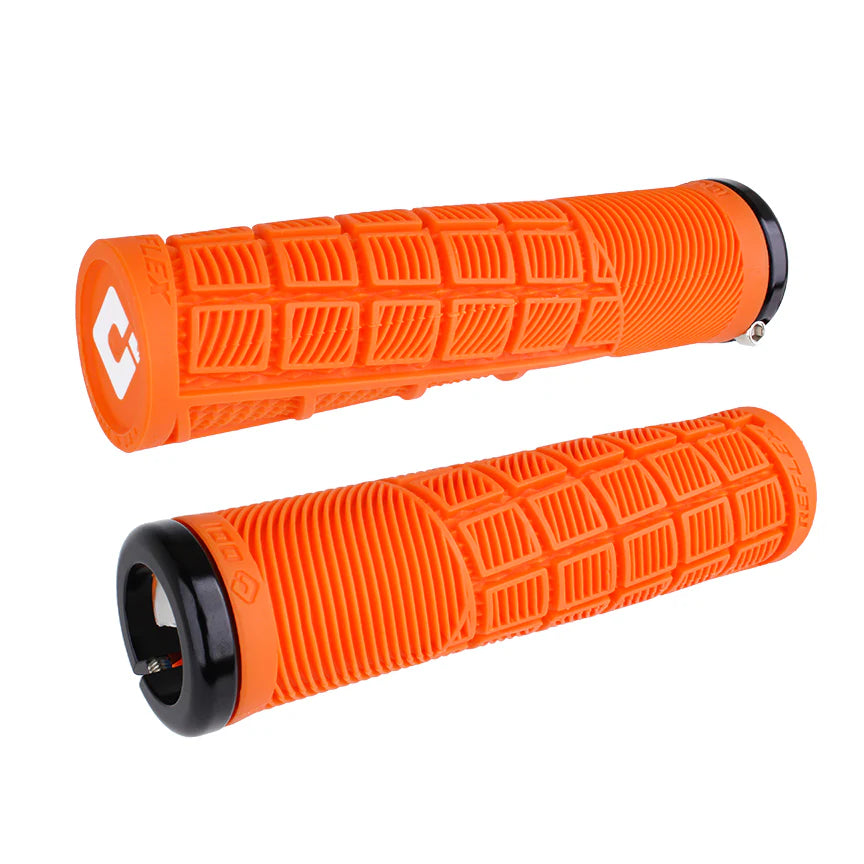 ODI REFLEX V2.1 Manopole Lock-on 135 mm Arancione