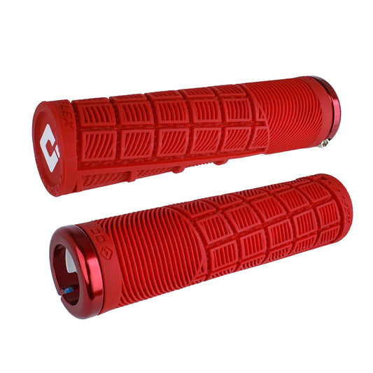 ODI REFLEX V2.1 Manopole Lock-on 135 mm Rosso