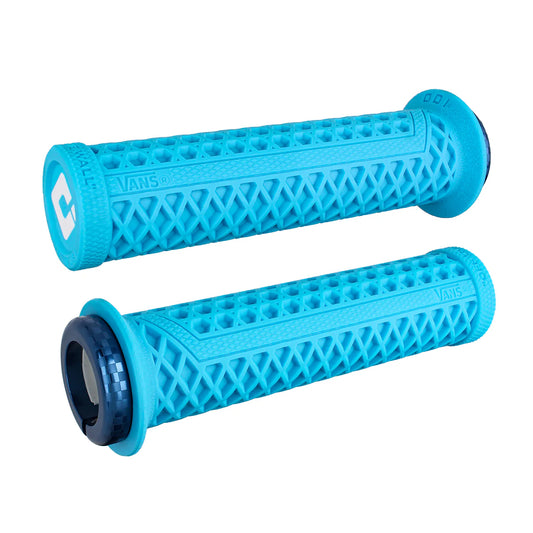 Manopole ODI VANS V2.1 Lock-On 135 mm Blu