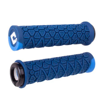 ODI VANQUISH Manopole Lock-On 135 mm Blu