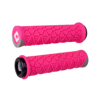 ODI VANQUISH Manopole Lock-On 135 mm Rosa