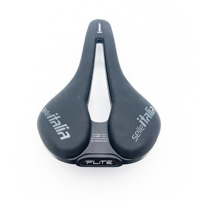 Sella SELLE ITALIA FLITE BOOST SUPERFLOW L Rotaie Manganese Nero