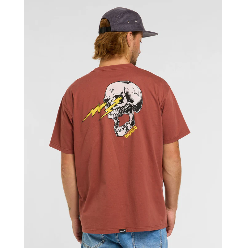 Maglietta DAHRCO RUST a maniche corte marrone