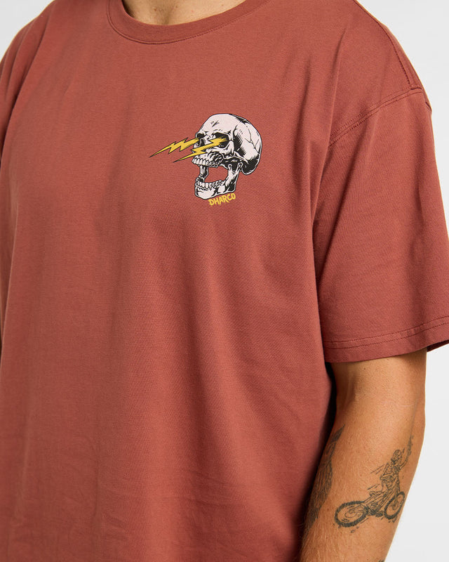 Maglietta DAHRCO RUST a maniche corte marrone