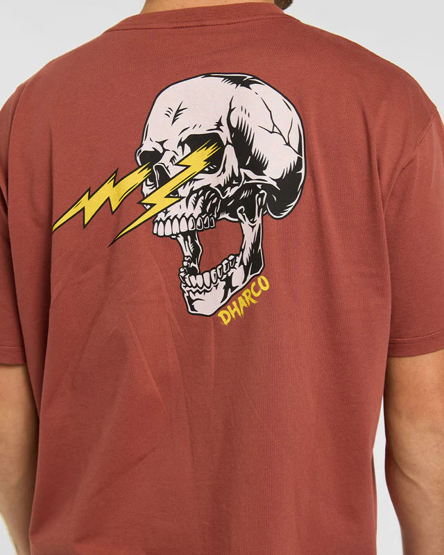 Maglietta DAHRCO RUST a maniche corte marrone