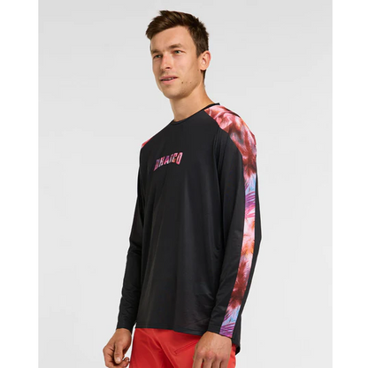Maglia DHARCO RACE NEBULA Maniche Lunghe Nera