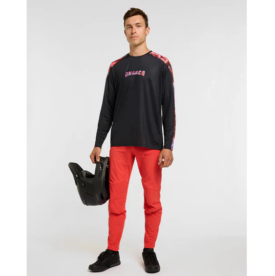 DHARCO RACE NEBULA Maglia a maniche lunghe nera