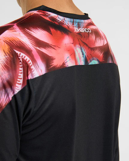 DHARCO RACE NEBULA Maglia a maniche lunghe nera