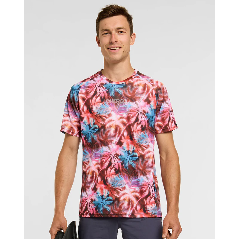 DHARCO NEBULA Maglia a maniche corte rosa