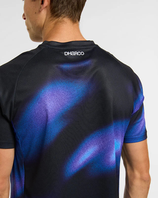 DHARCO VORTEX Maglia a maniche corte nero/viola