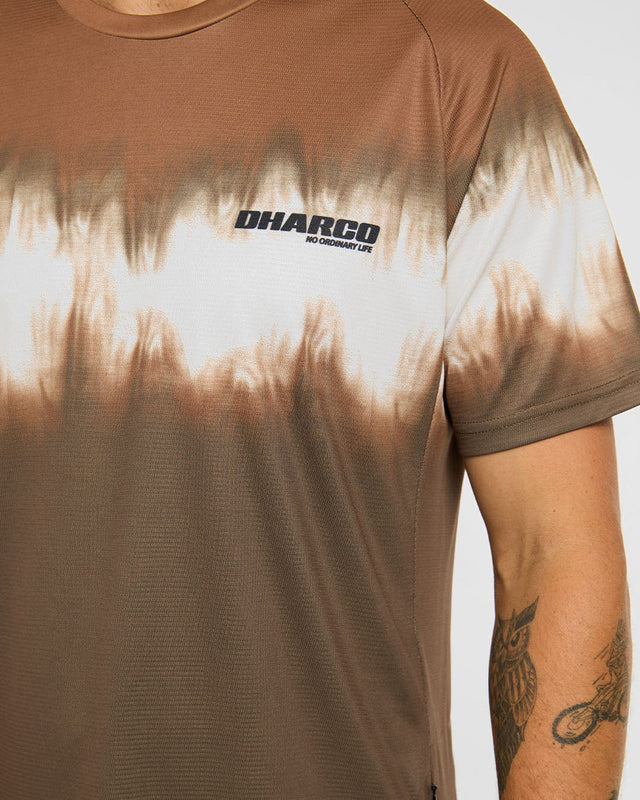 DHARCO DUNE Maglia a maniche corte marrone