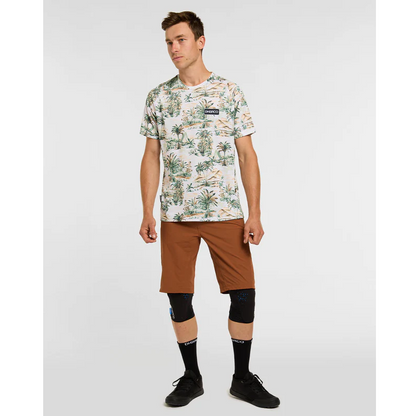 Maillot DHARCO LOST Maniche Corte Beige/Verde