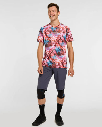 Maglia DHARCO NEBULA Maniche Corte Rosa