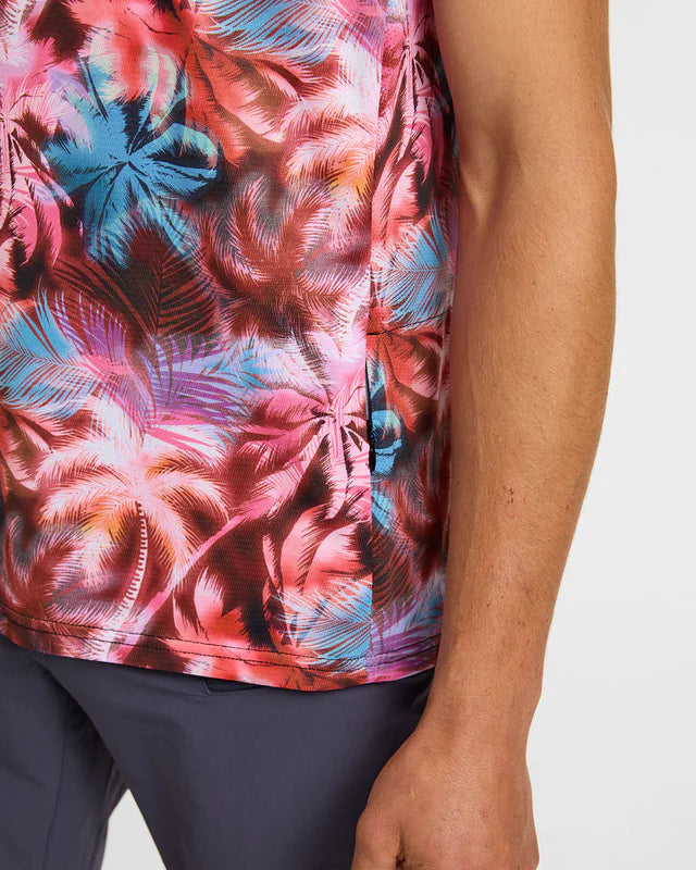 DHARCO NEBULA Maglia a maniche corte rosa