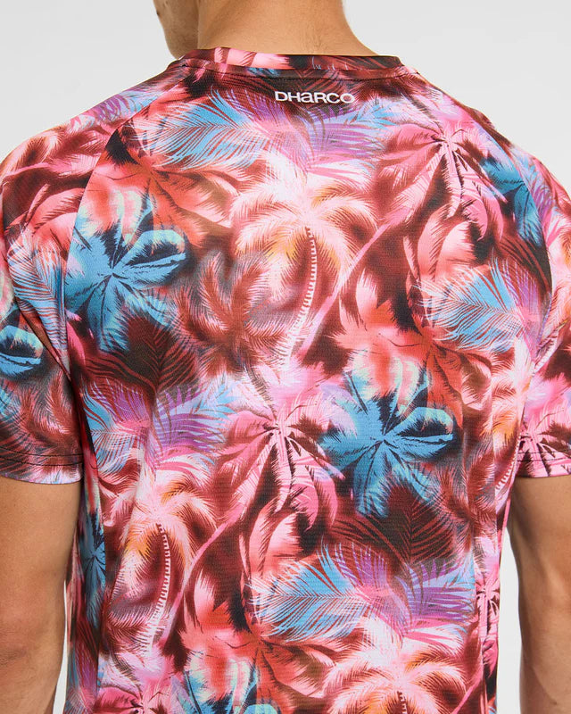 DHARCO NEBULA Maglia a maniche corte rosa