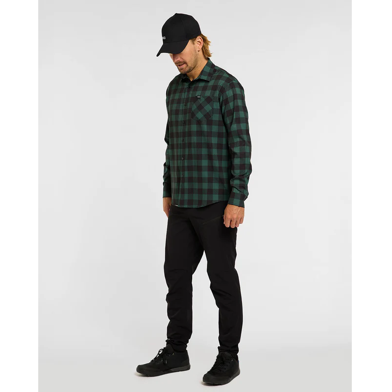 DHARCO TECH GUS Camicia tecnica nero/kaki