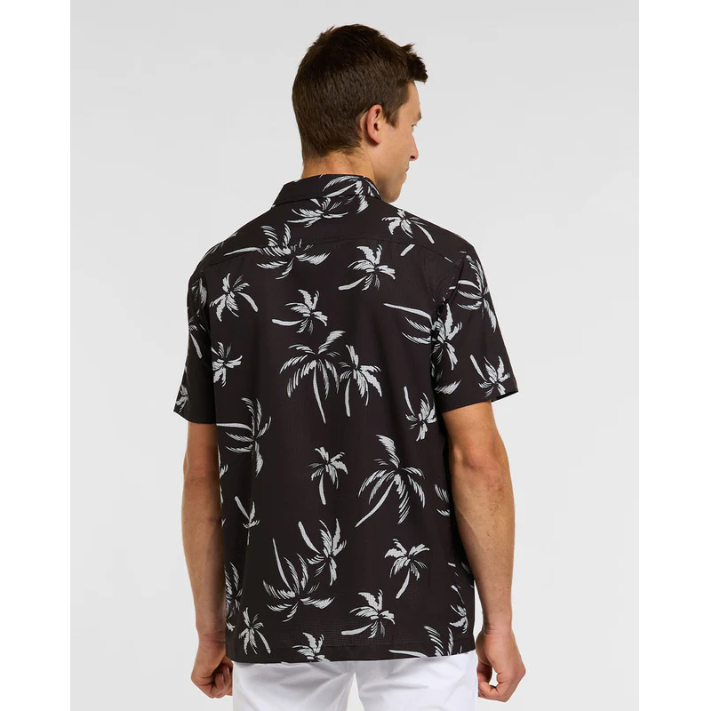 DHARCO TECH BOWEN Camicia a maniche corte nera