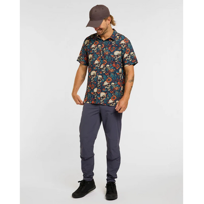 Camicia Tecnica DHARCO TECH PARTY SKULLDUGGERY Blu