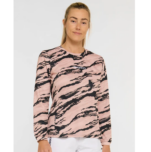 Maglia a maniche lunghe DHARCO GRAVITY AMBUSH Donna Marrone/Nero