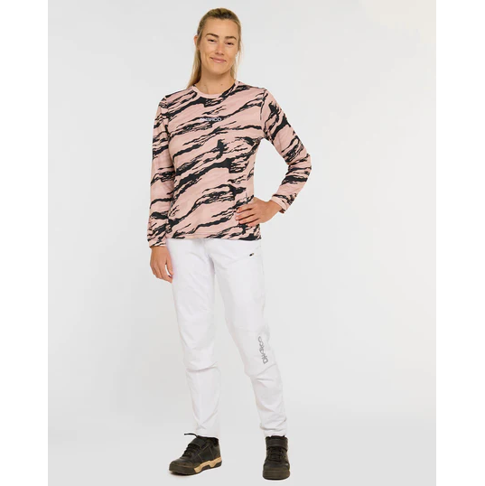 Maglia a maniche lunghe DHARCO GRAVITY AMBUSH Donna Marrone/Nero
