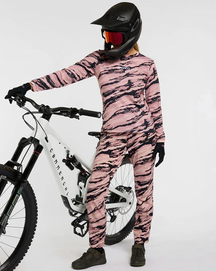 Maglia a maniche lunghe DHARCO GRAVITY AMBUSH Donna Marrone/Nero