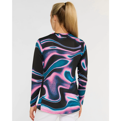 Maglia DHARCO RACE AURORA Maniche Lunghe Donna Nero/Rosa
