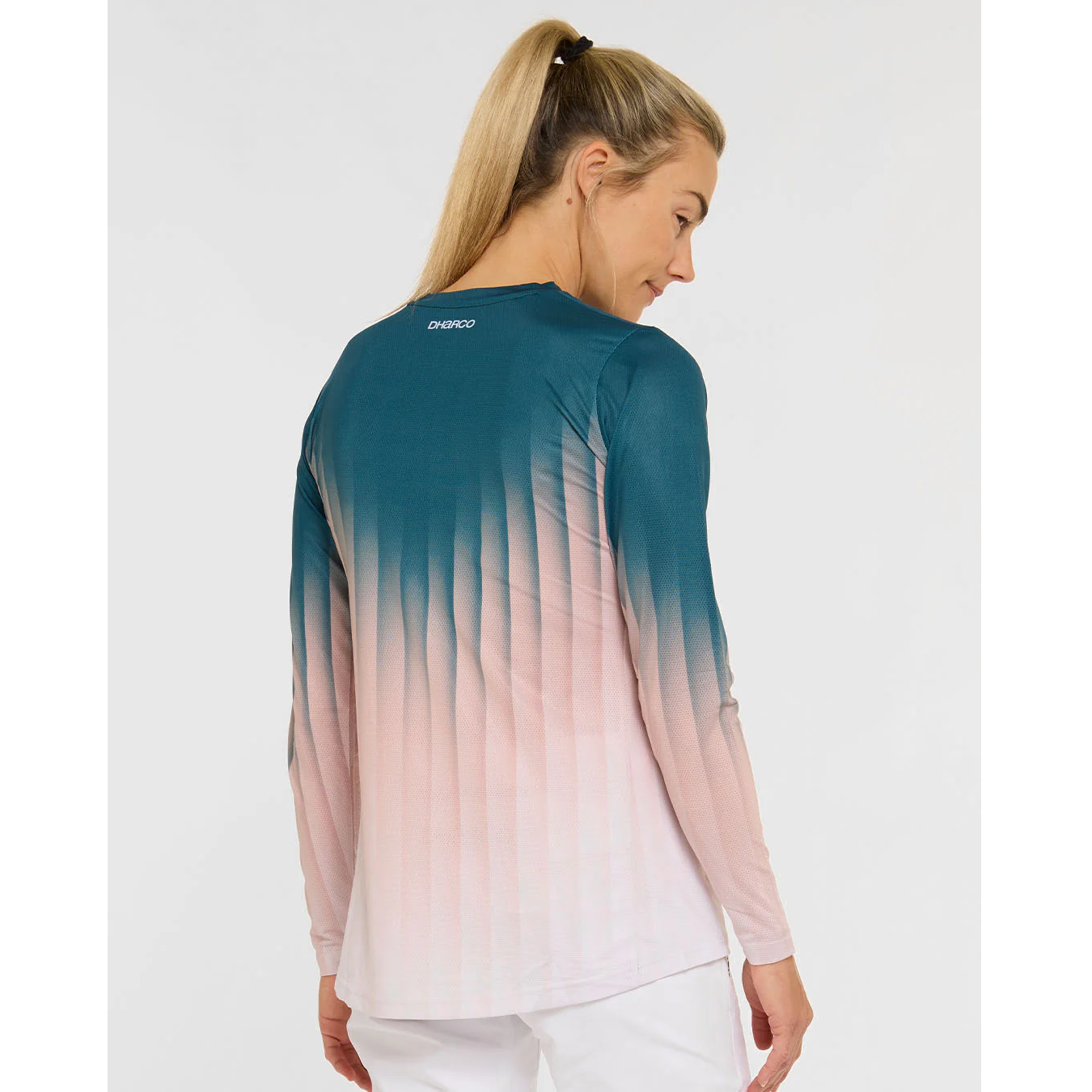 Maglia a maniche lunghe DHARCO RACE DUSTY PRISM Donna Nero/Rosa