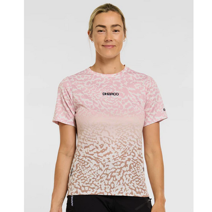Maglia DHARCO PRISCILLA Maniche Corte Donna Beige/Rosa