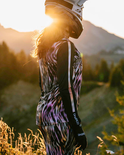 Maillot DHARCO RACE ACID SAFARI Maniche Lunghe Donna Multi