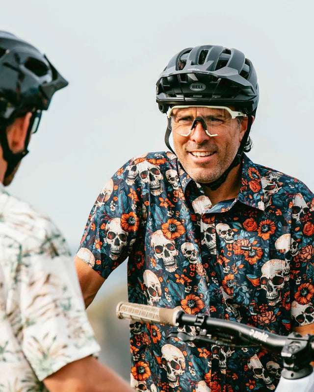 DHARCO TECH SKULLDUGGERY Camicia a maniche corte Blu