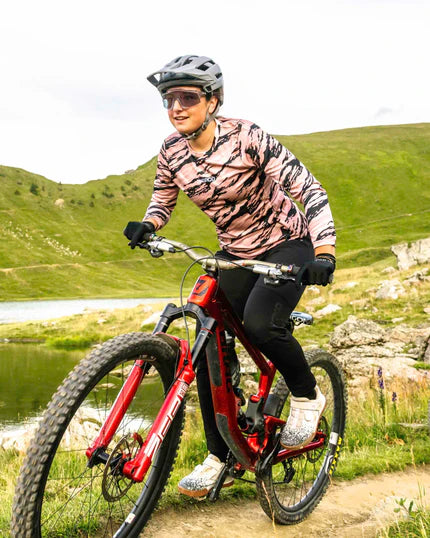 Maglia a maniche lunghe DHARCO GRAVITY AMBUSH Donna Marrone/Nero