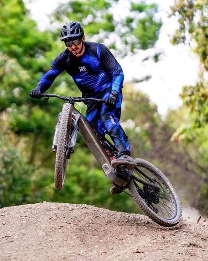 DHARCO RACE VORTEX Maglia a maniche lunghe nero/viola