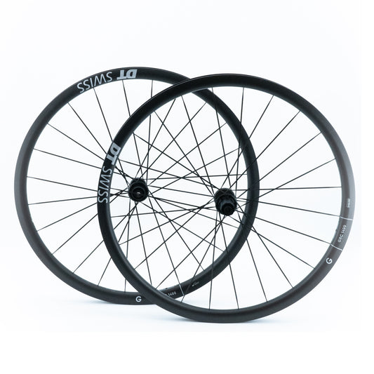 Coppia di ruote DT SWISS GRC 1400 SPLINE 30 CARBON DISC 700c (Centerlock)