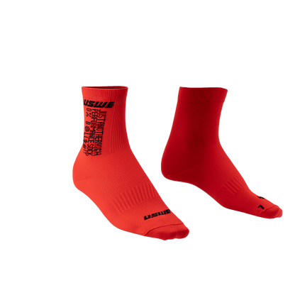 Calzini USWE X MTB Rosso