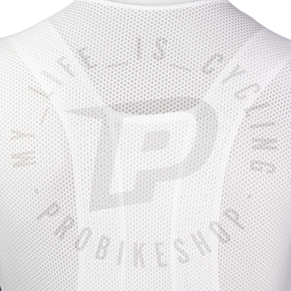 Maglia PROBIKESHOP By CHEF DE FILE Maniche Corte Blu marino/Bianco