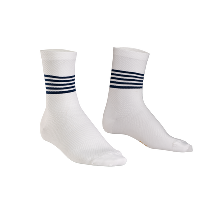 Calze PROBIKESHOP By CHEF DE FILE MARINIERE Bianco/Blu