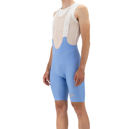 Salopette Corta con Bretelle PROBIKESHOP By CHEF DE FILE Blu