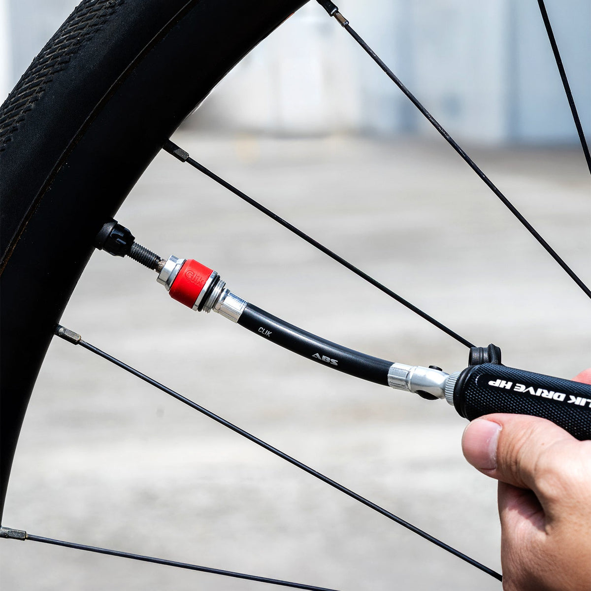 Tubo flessibile LEZYNE ABS per valvola CLIK nero