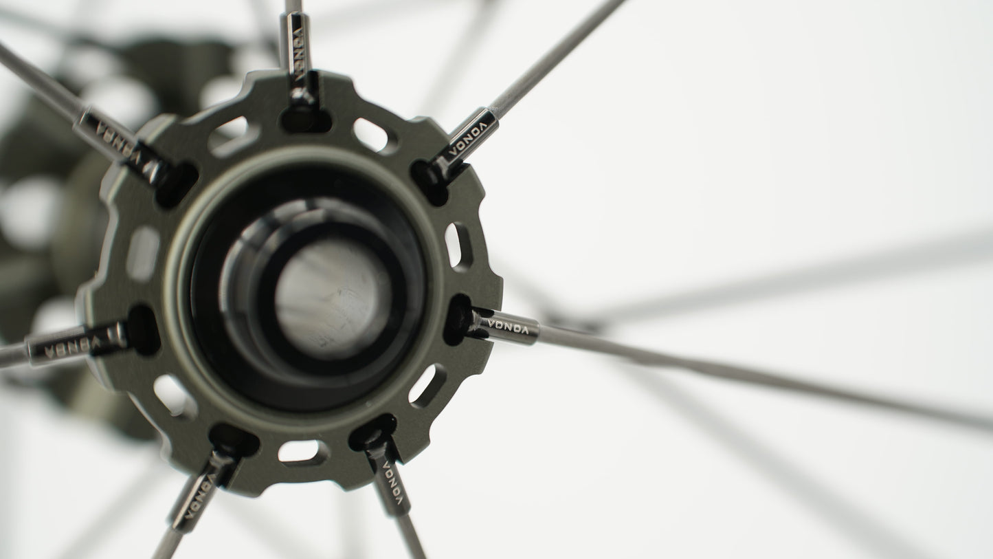 Coppia di ruote SCOM ULTRA Tubeless Ready (bloccaggio centrale)