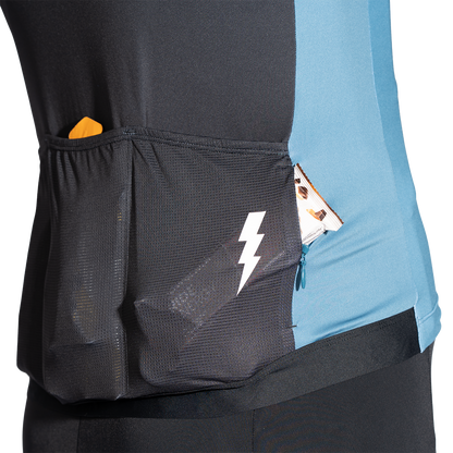 Maglia Maniche Corte USWE GRUS GRAVEL Blu