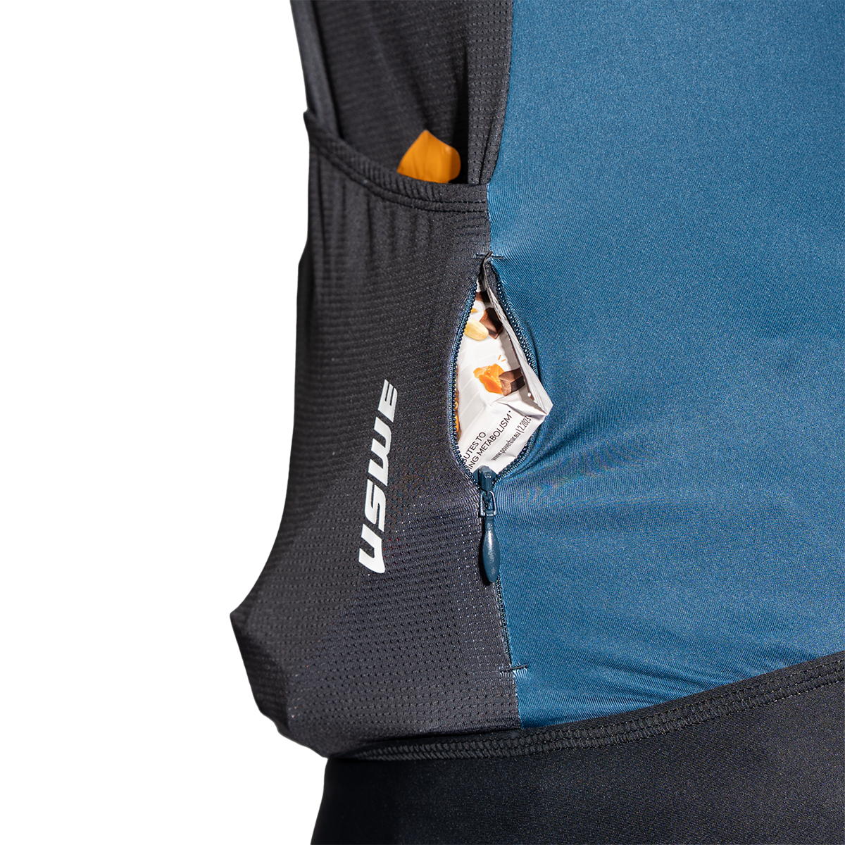 USWE Maglia a maniche corte SKARP GRAVEL Bianco