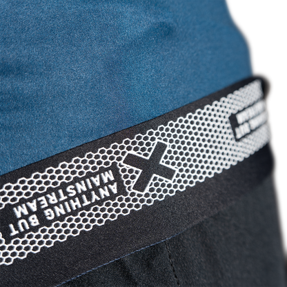 Maillot Maniche Corte USWE SKARP GRAVEL Blu