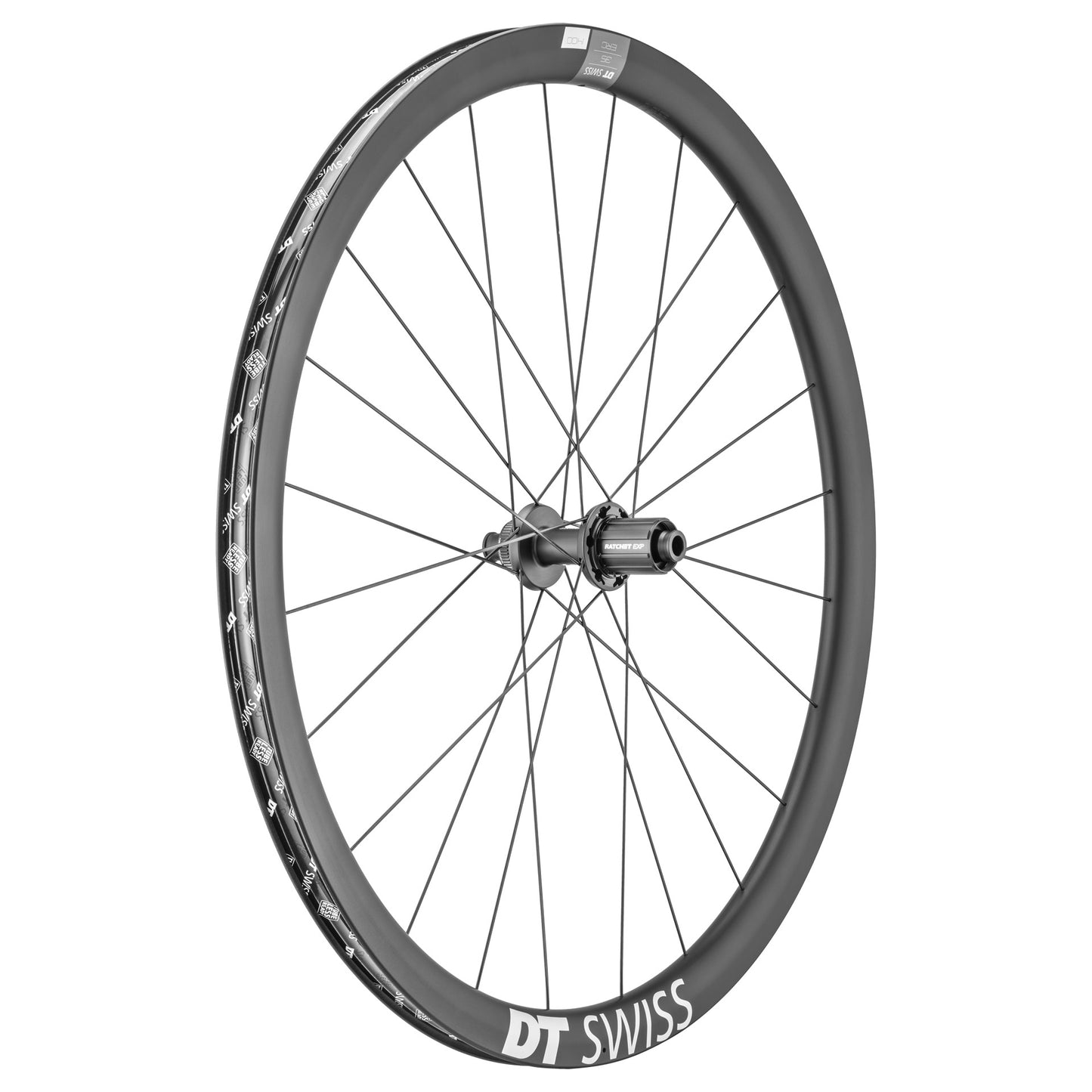 DT SWISS ERC 1400 DICUT 35 DISC ruota posteriore Tubeless Ready (Center Lock)